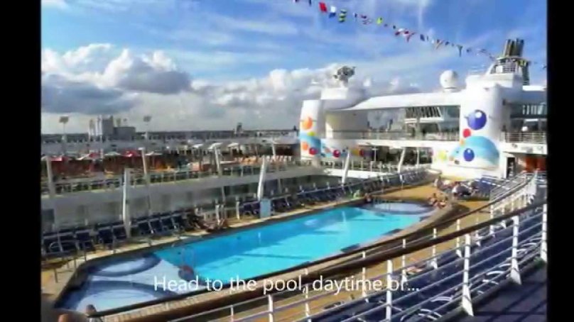 Оазис морей круизный лайнер