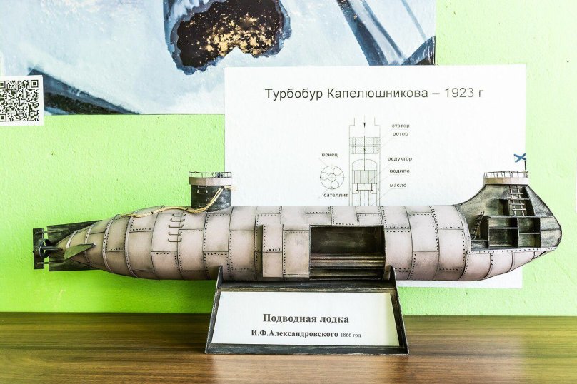 Подводная лодка в Москве