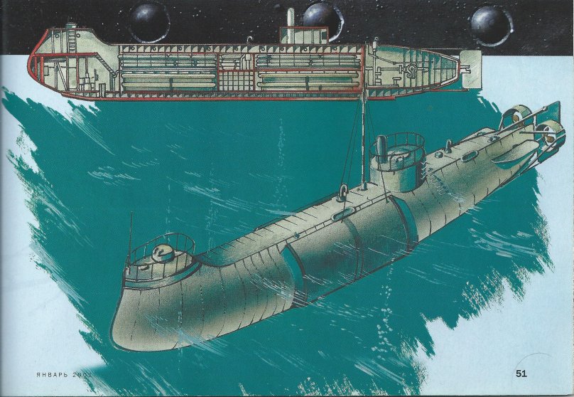 Подводная лодка и.ф. Александровского (1866 г.)