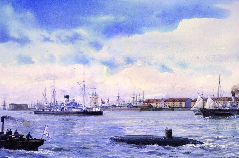 Маринист Андрей тронь