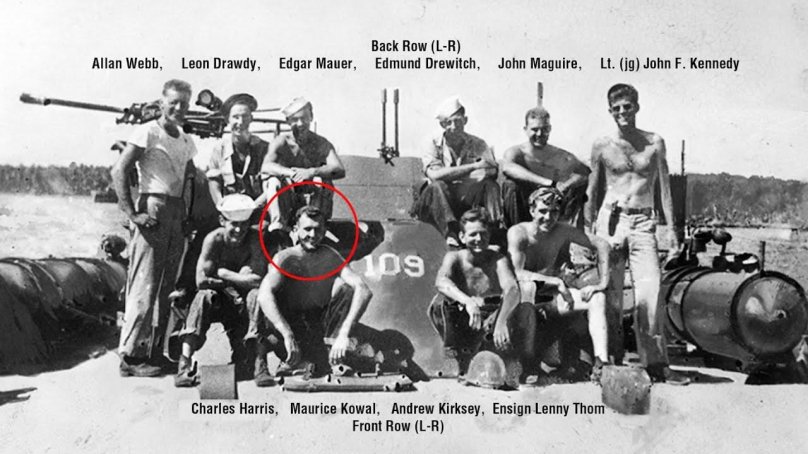 Джон Кеннеди вторая мировая война