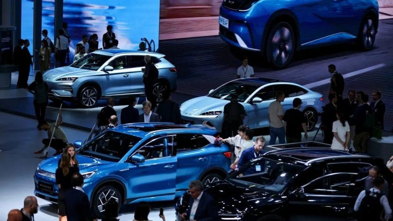 Выставка автомобилей в Китае 2024