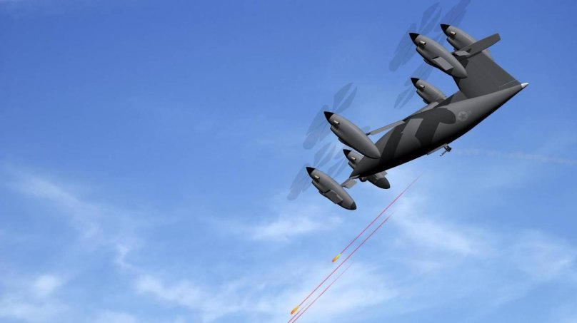 Шестидвигательный самолет американский