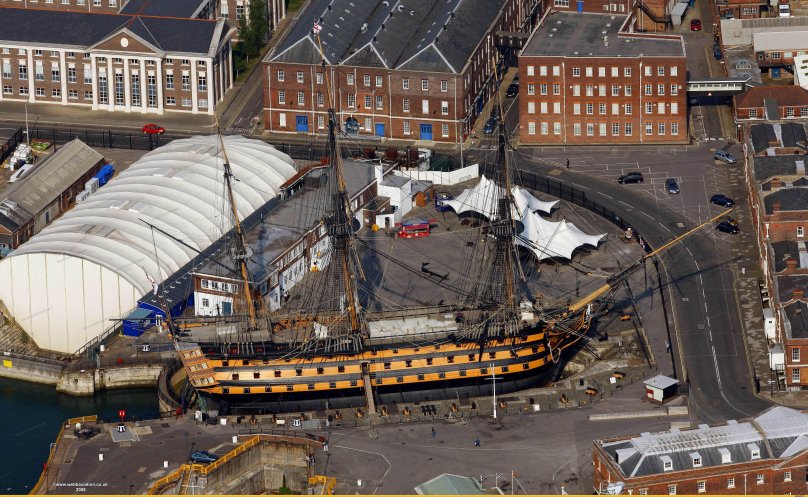 Корабль Адмирала Нельсона Виктори музей