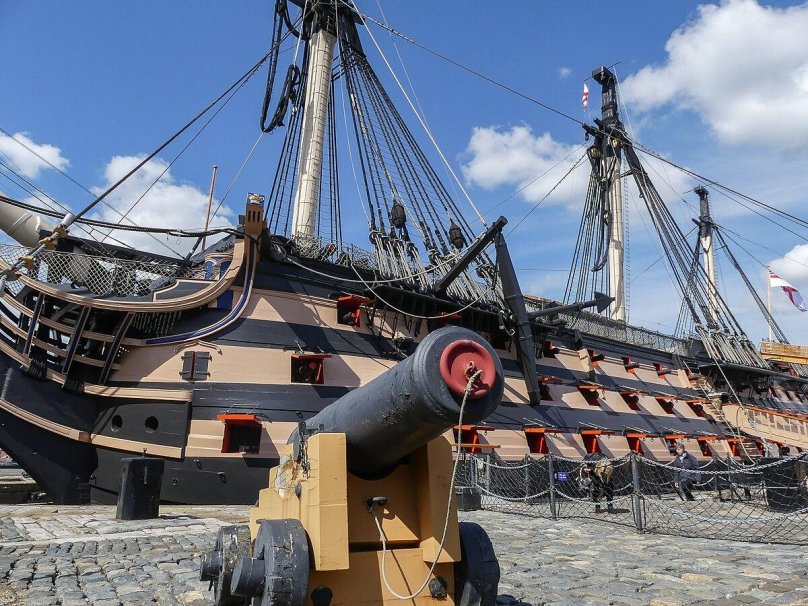 HMS Victory 1765 модель