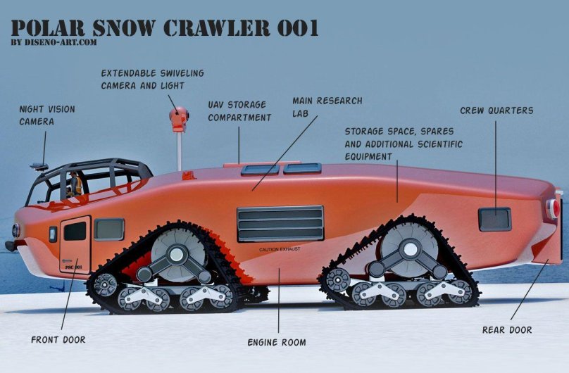 Машины арктические Polar Snow Crawler