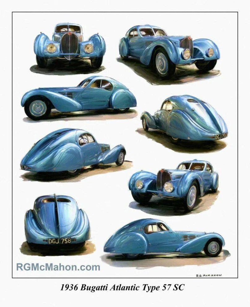 Bugatti Type Atlantic 1936
