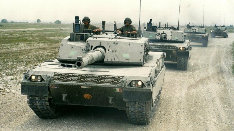 Итальянский танк c1 Ariete