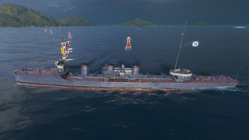 Миноносец Новик 1914