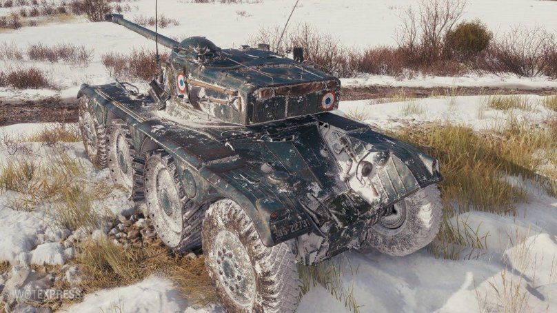 Колесный танк Панар EBR-75