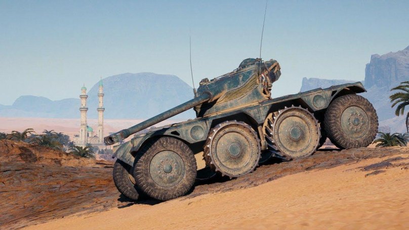 Танк Panhard EBR 75 FL 10