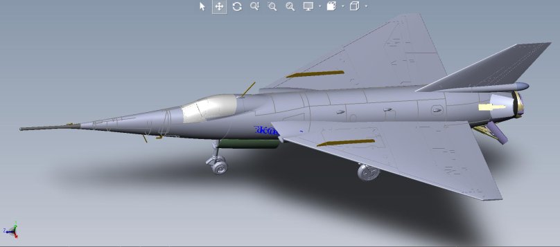 Fairey Delta FD.2 1:72 Dora Wings