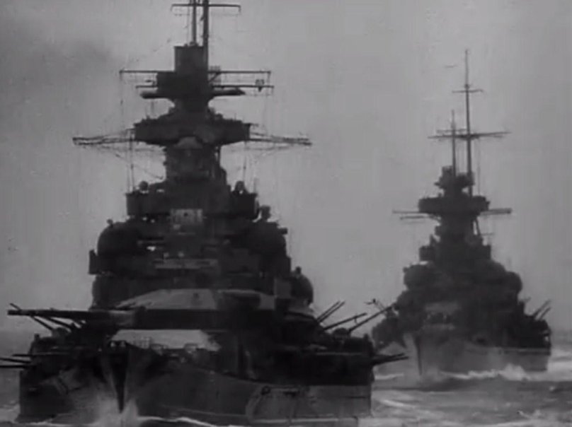 Gneisenau 1936 затопленный