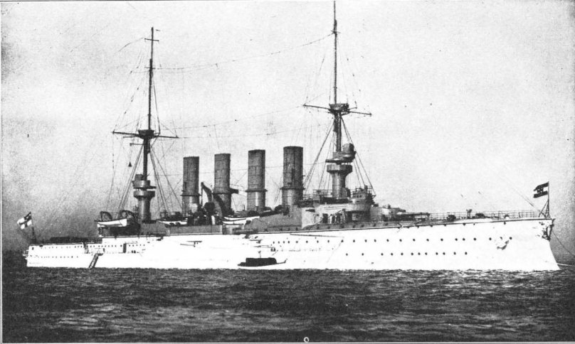 Броненосный крейсер Гнейзенау 1906