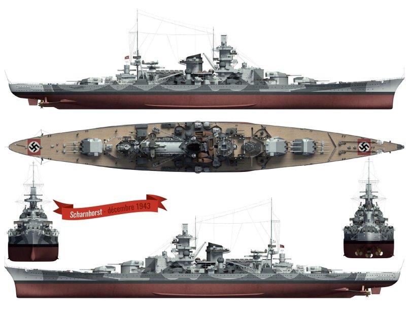 Шарнхорст линкор