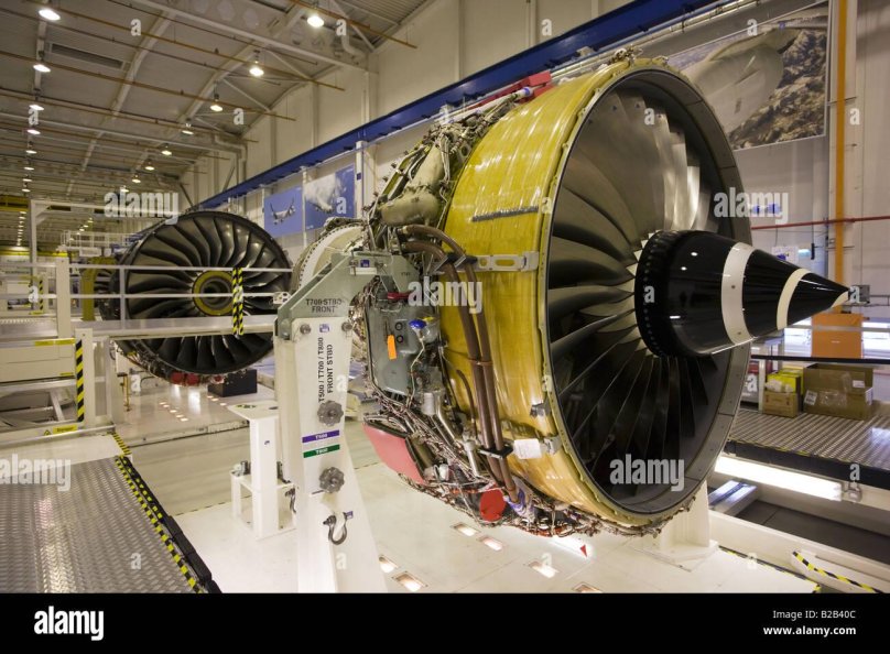 Rolls Royce Trent 60 газовая турбина
