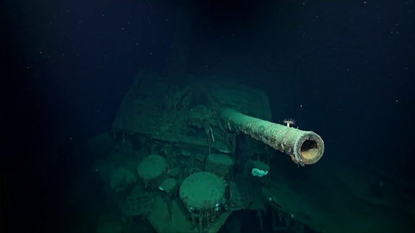 Крейсер Паллада на дне