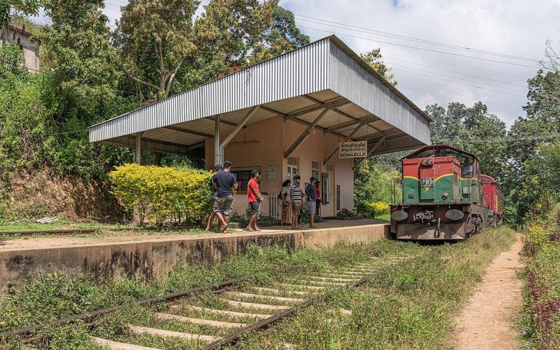 Элла Шри Ланка вокзал