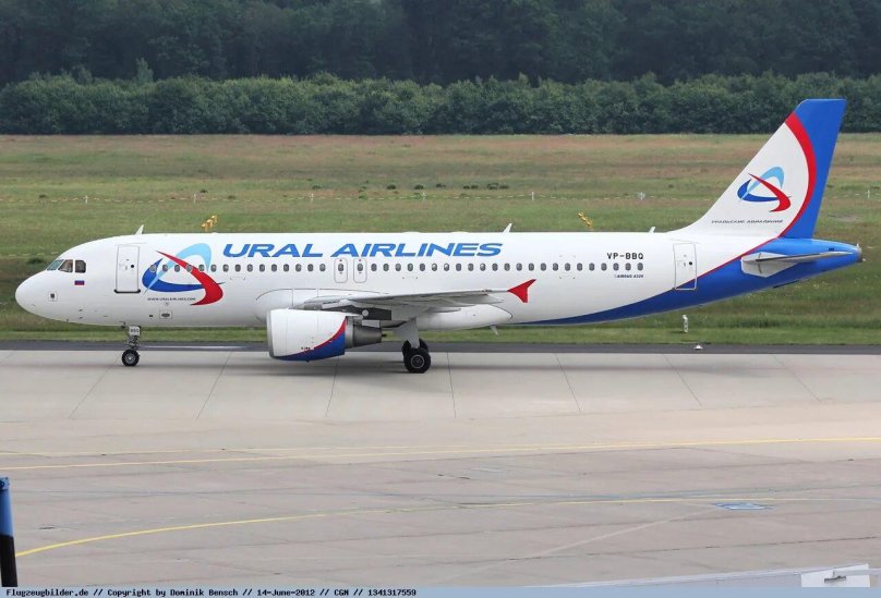 Аэробус а320 Уральские авиалинии