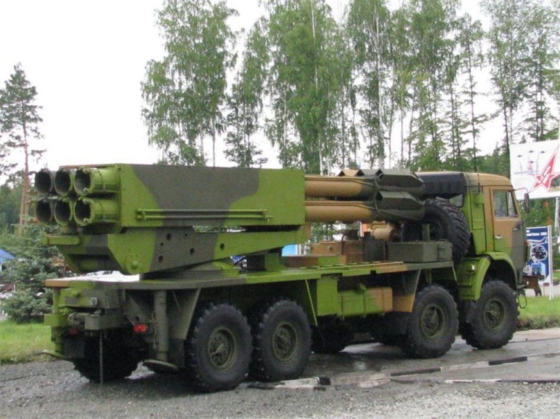 КАМАЗ Торнадо РСЗО