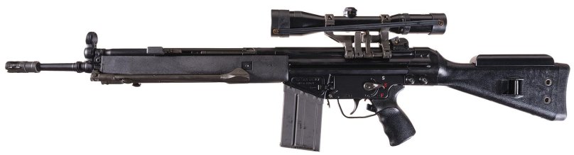 Psg1 снайперская винтовка