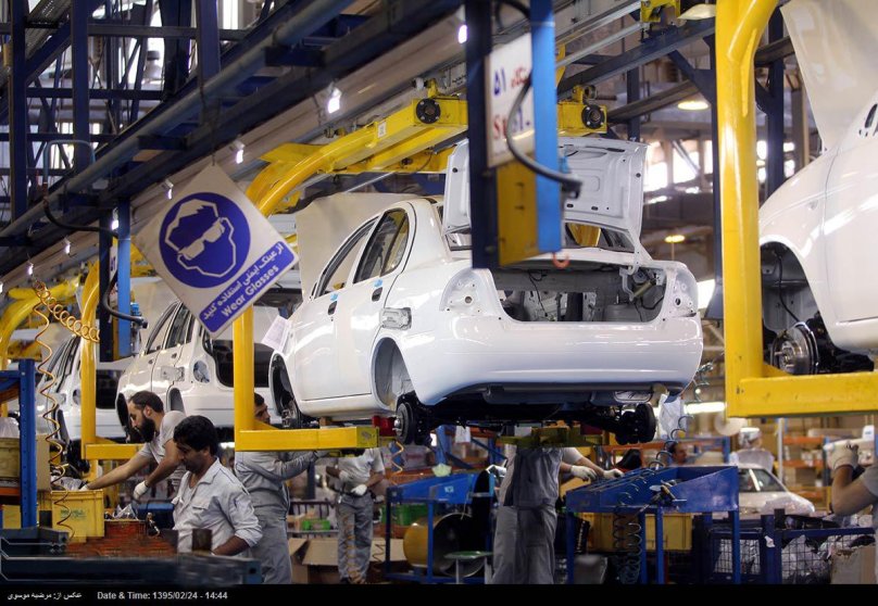 Иран автомобилестроение