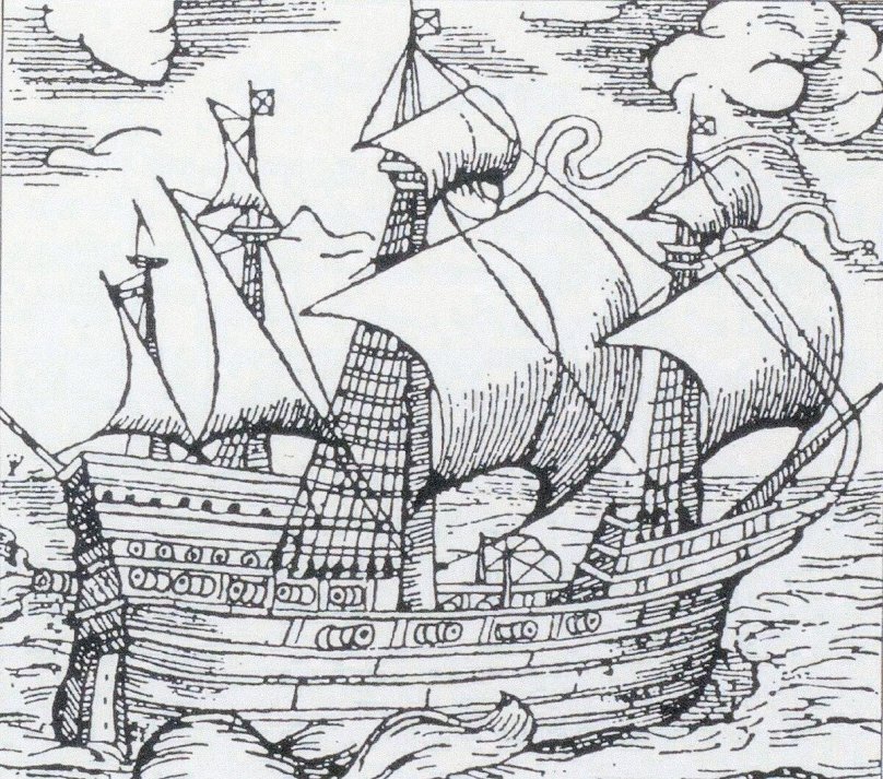 Испанский корабль урка де Лима