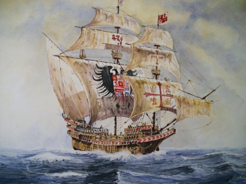 Испанский Галеон 17 века