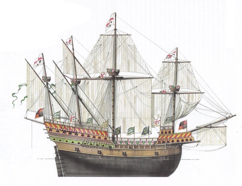 Испанский Галеон 17 века