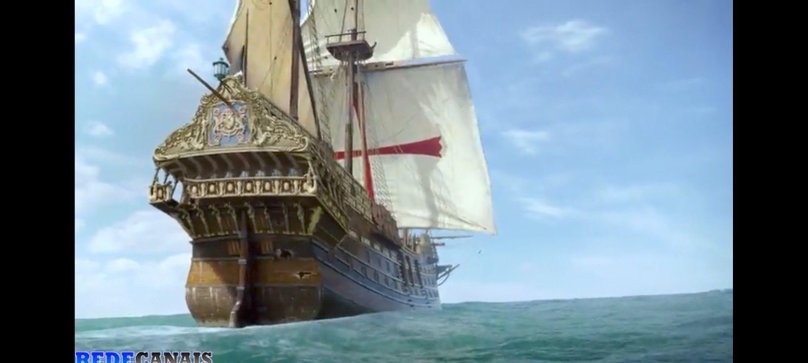 Испанский Галеон черные паруса