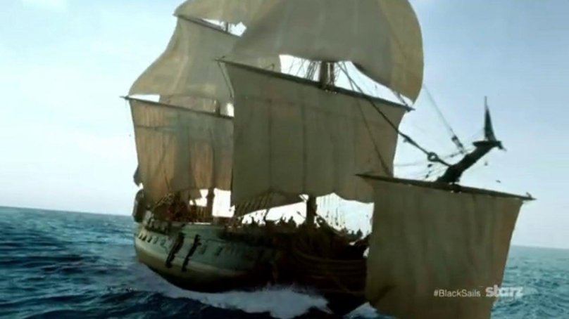 Урка де Лима корабль черные паруса