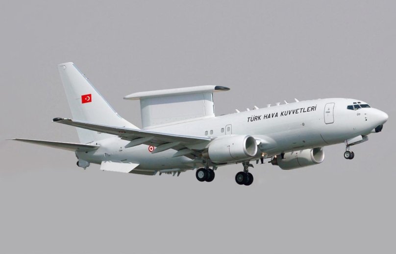 Самолеты ДРЛО ВВС Турции Боинг 737 AEW&amp;C