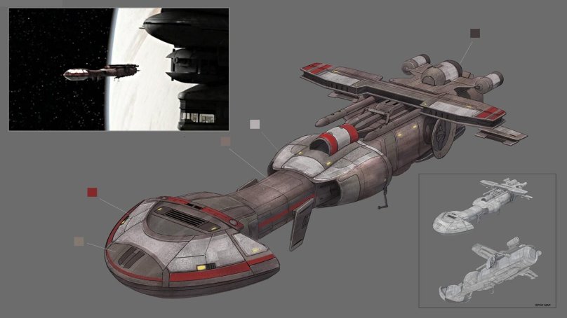 Фрегат Мародер Звездные войны