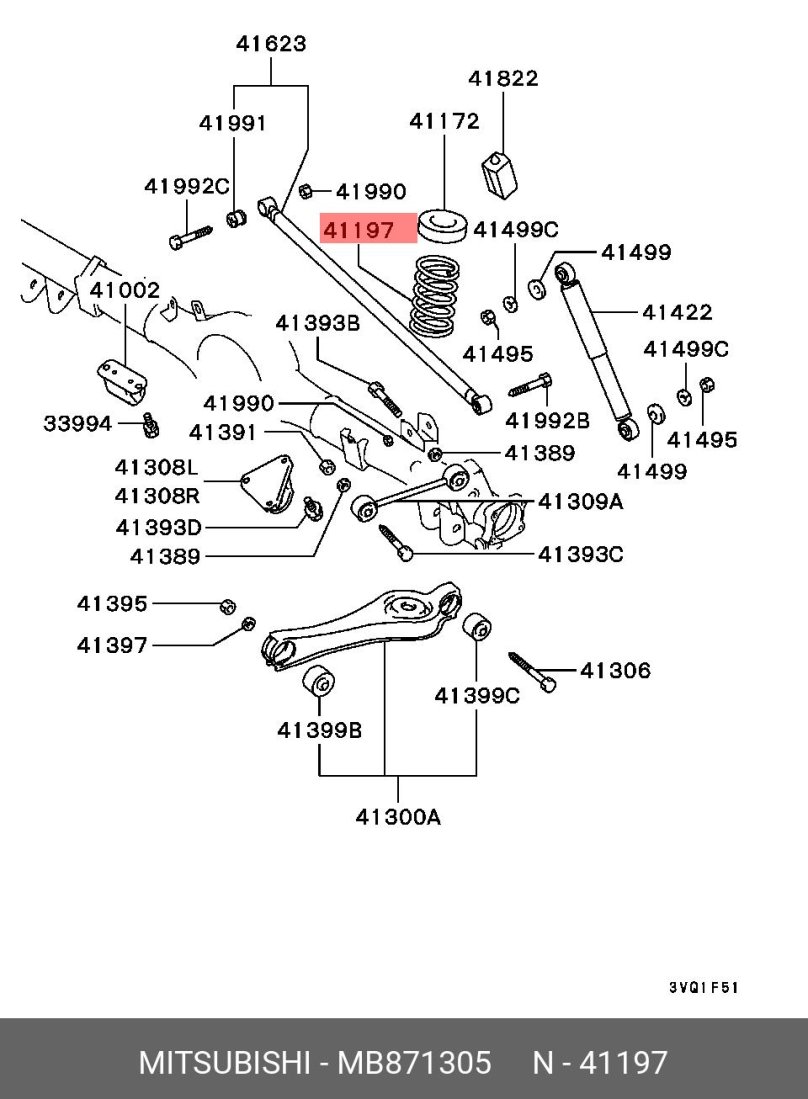 41391 Сайлентблок
