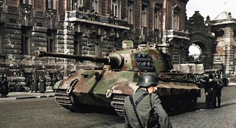 Немецкий танк Королевский тигр