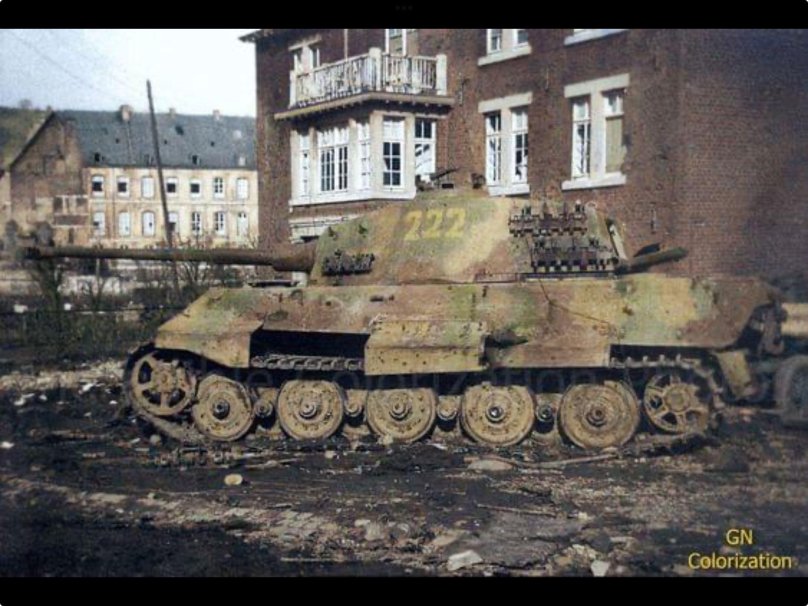 Королевский тигр Арденны 1944