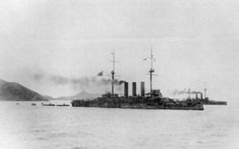 Броненосец Сикисима