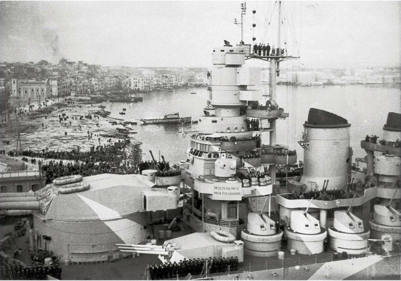 Итальянский линкор Литторио (Littorio)