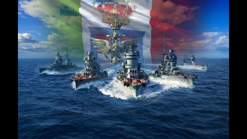 Итальянские крейсера World of Warships