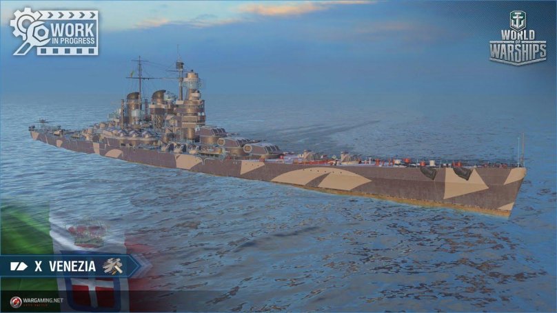 World of Warships Венеция