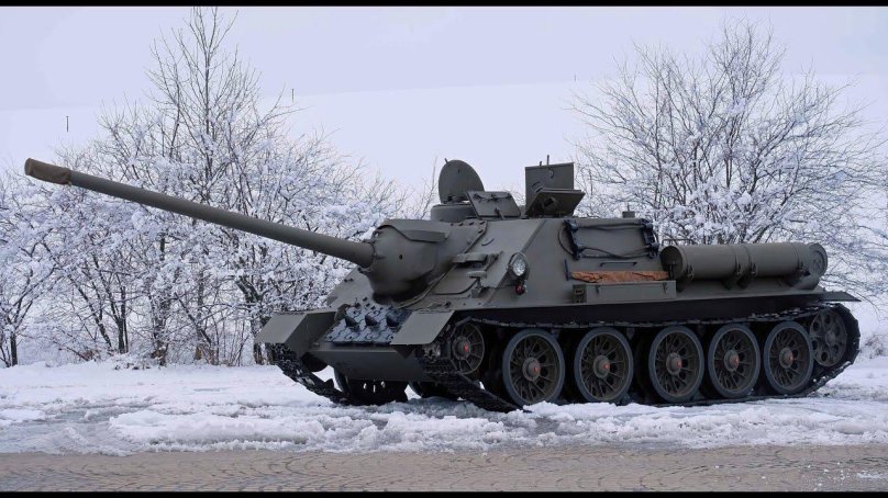 Су-100 самоходная