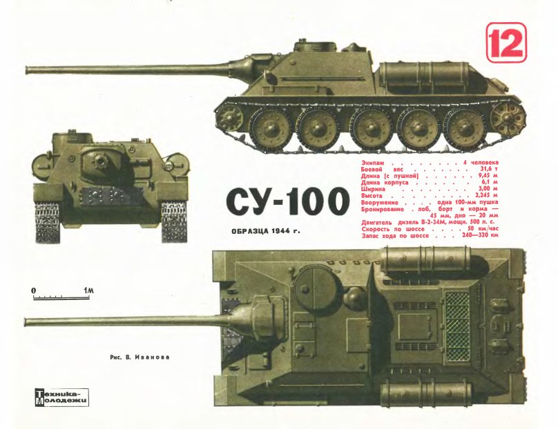 Самоходная пушка Су-85