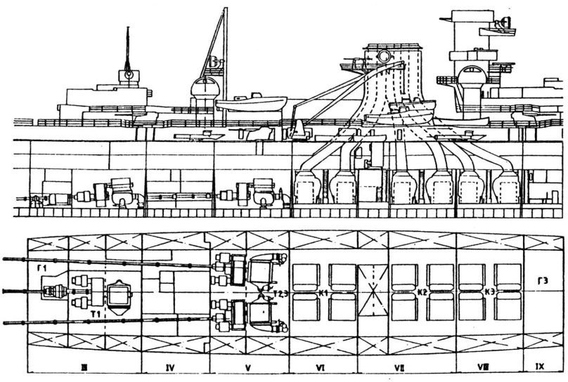 Тяжелый крейсер Адмирал Хиппер