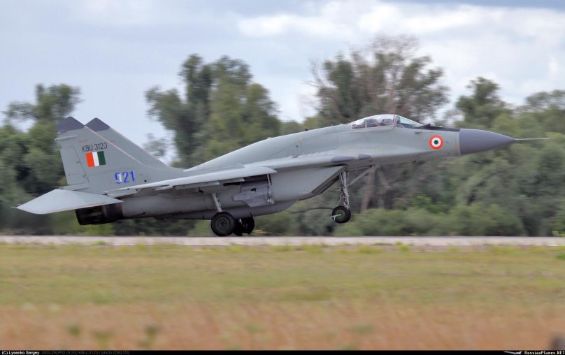 Миг-29upg Индия