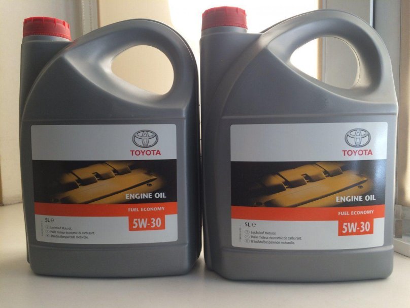 Тойота 5w30 синтетика