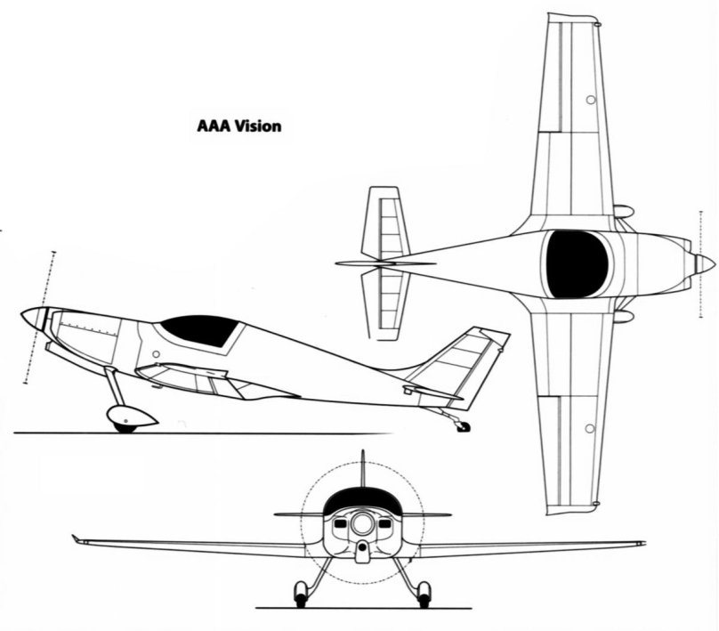 Vision Jet чертеж