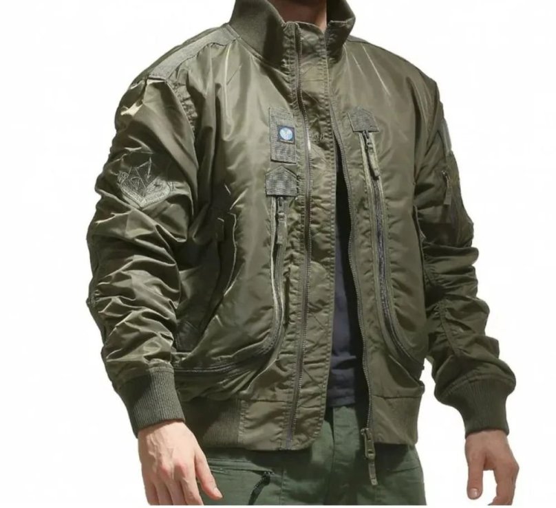 Куртка бомбер 7.26 Gear Air Force Olive