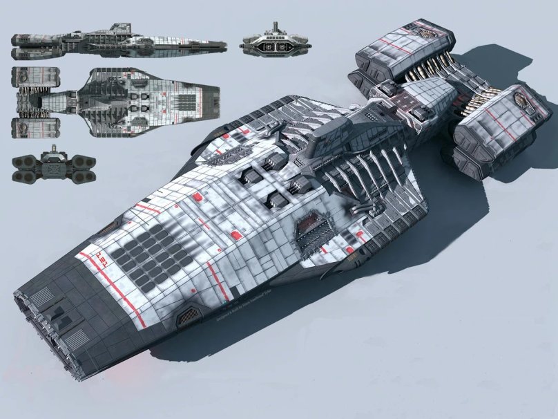 Десантный крейсер империи Звёздные войны