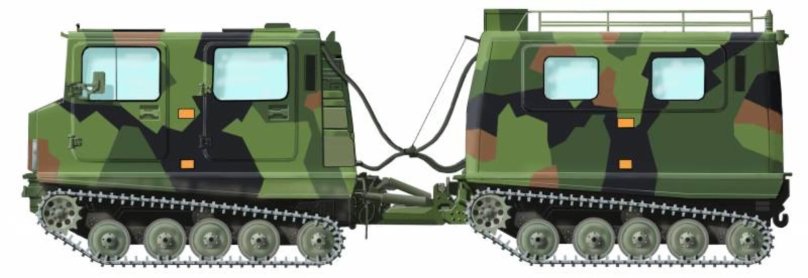 Двухзвенный танк