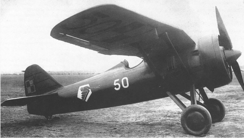 PZL P.11 самолет